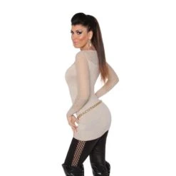 Edler Damen Feinstrick-Pullover Longpulli Mit Spitze Beige 8 Edler Damen Feinstrick-Pullover Longpulli Mit Spitze Beige -Default Template 1 edler damen feinstrick pullover longpulli mit spitze beige3