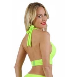 Sexy Damen Neckholder Crop Top Wetlook Clubwear Neon Grün 5 Sexy Damen Neckholder Crop Top Wetlook Clubwear Neon Grün -Default Template 1 sexy damen neckholder crop top wetlook clubwear neon gruen3